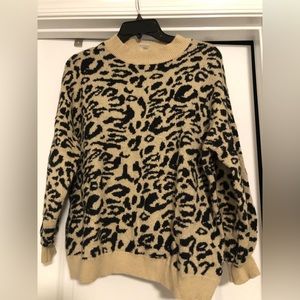 Cheetah sweater